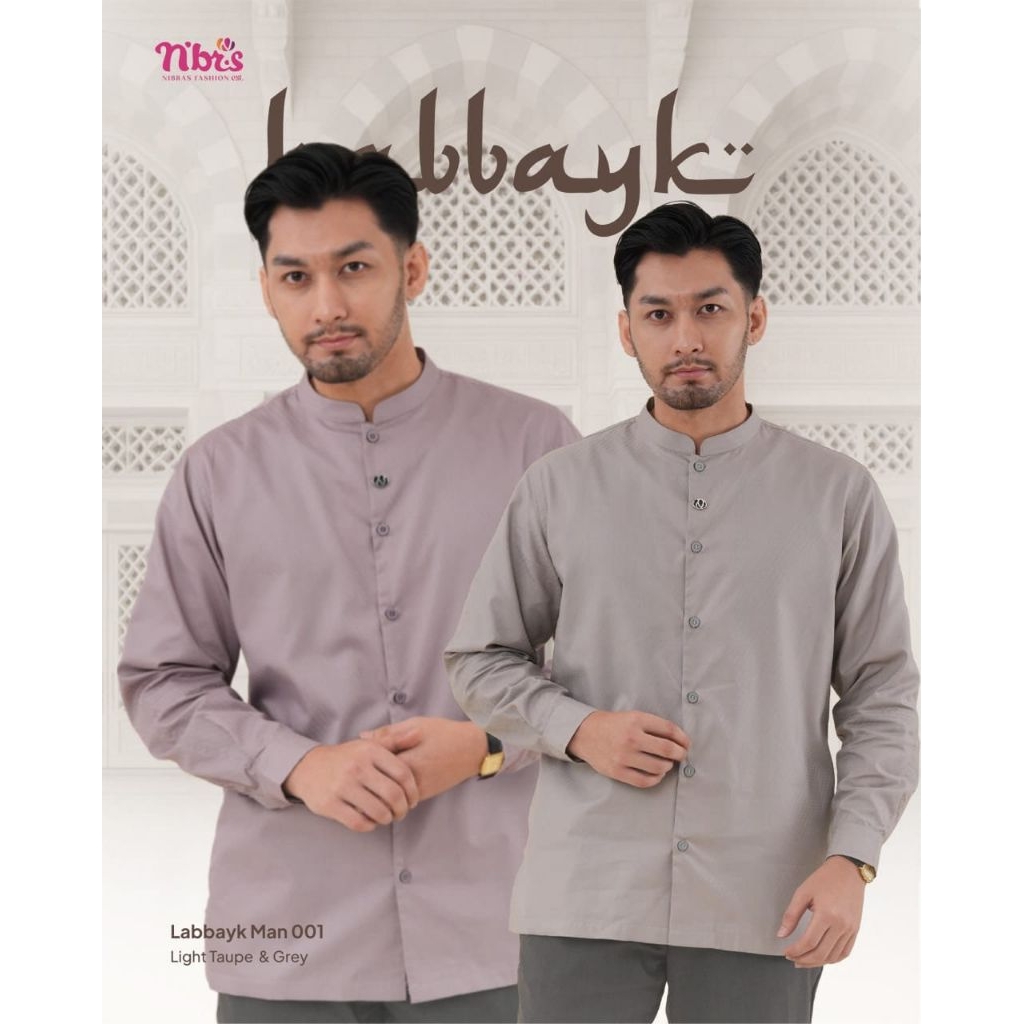 NIBRAS LABBAYK MAN 001 KOKO LENGAN PANJANG KOKO NIBRAS