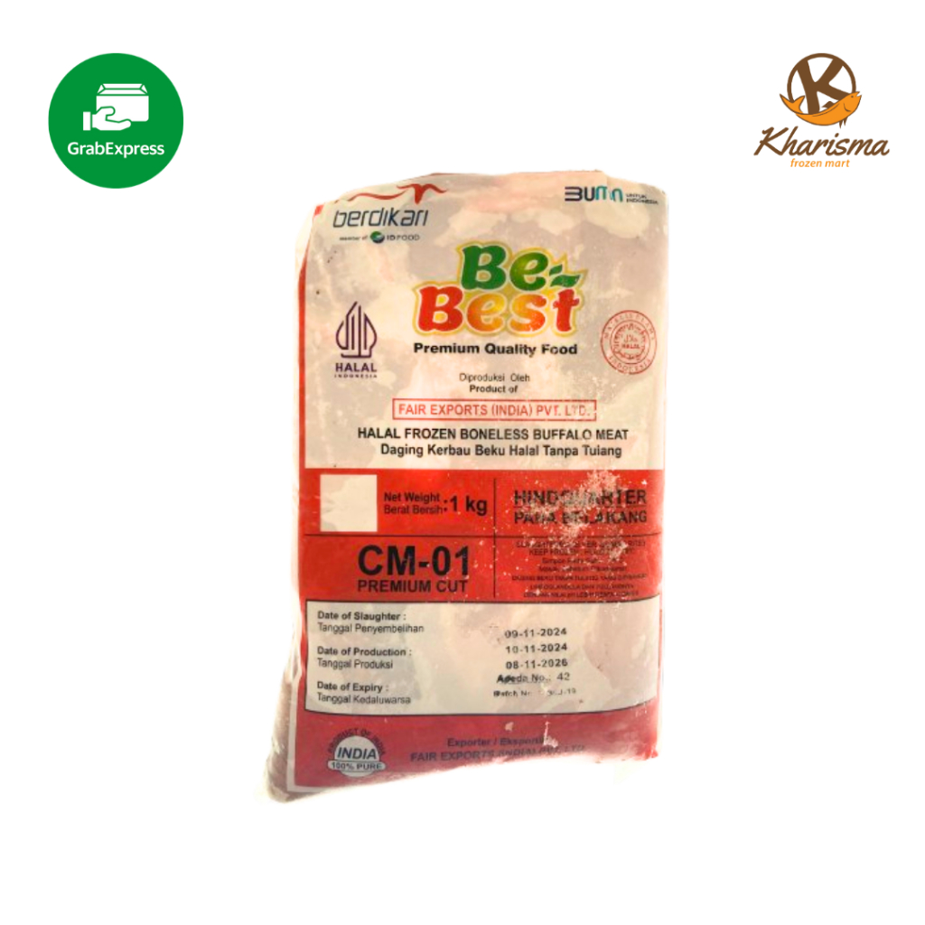 

Be Best Daging Rendang Kerbau Beku Halal 1kg