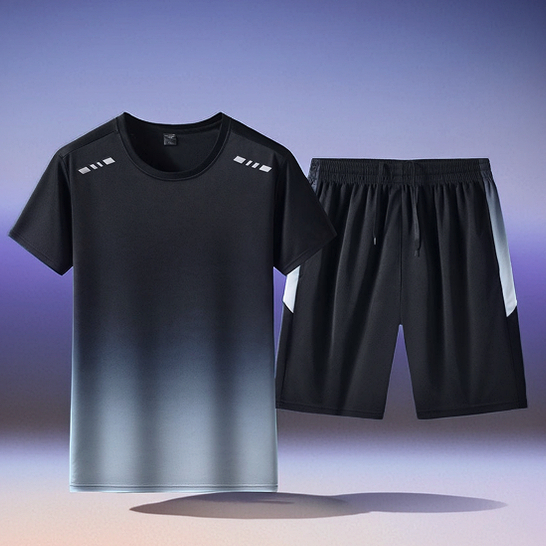 olahraga pria dry Kaos Olahraga Pria Dry Fit Lengan Pendek Celana Pendek Pria dry fit kaos olahraga 