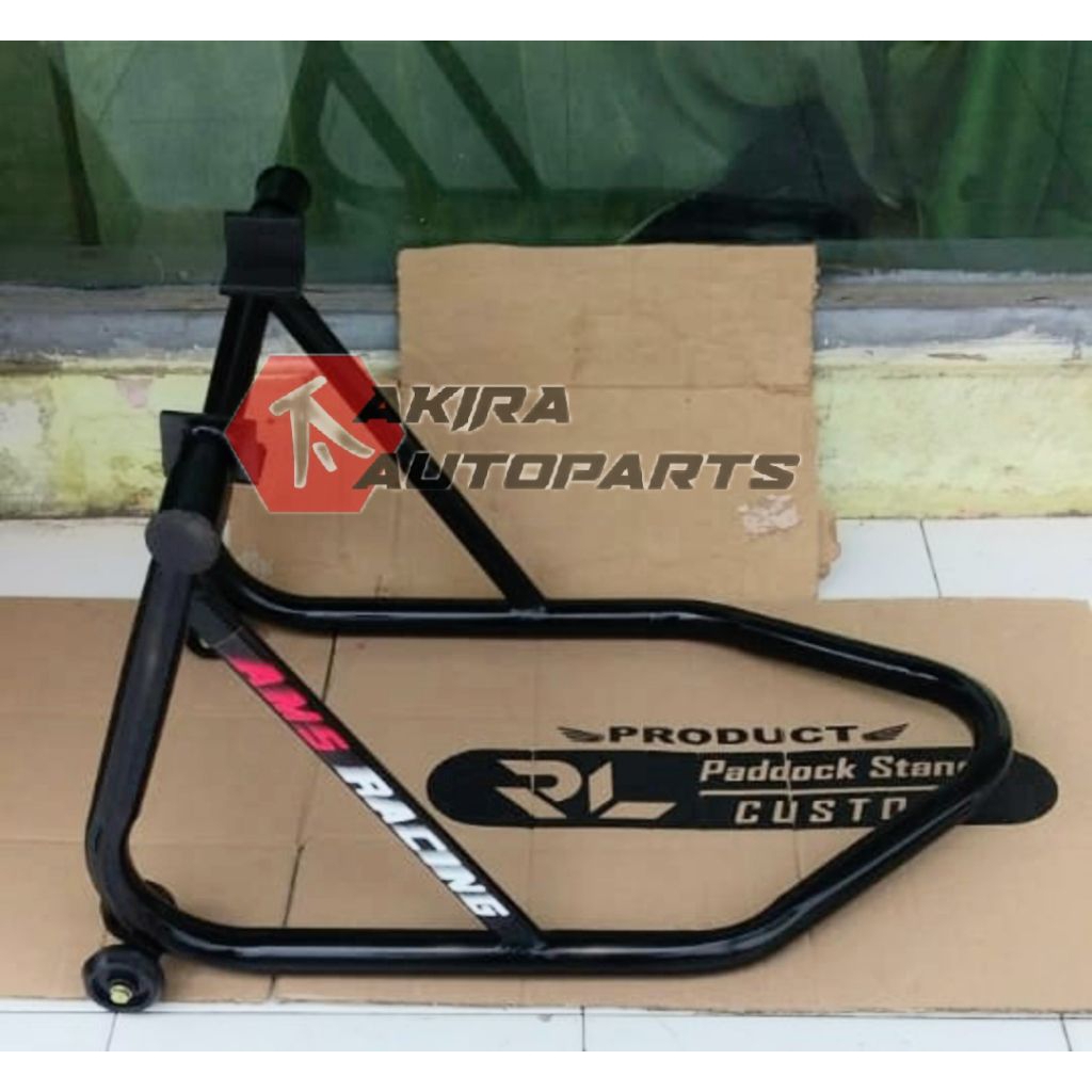 Standar Peddock Paddock Pedok Belakang Motor Universal Racing Moge Bebek Trail CBR CB150R R15 R25 Sa