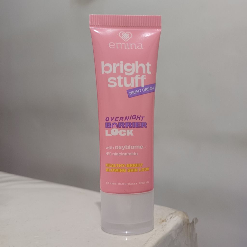 Emina Bright stuff night cream cream wajah cream malam