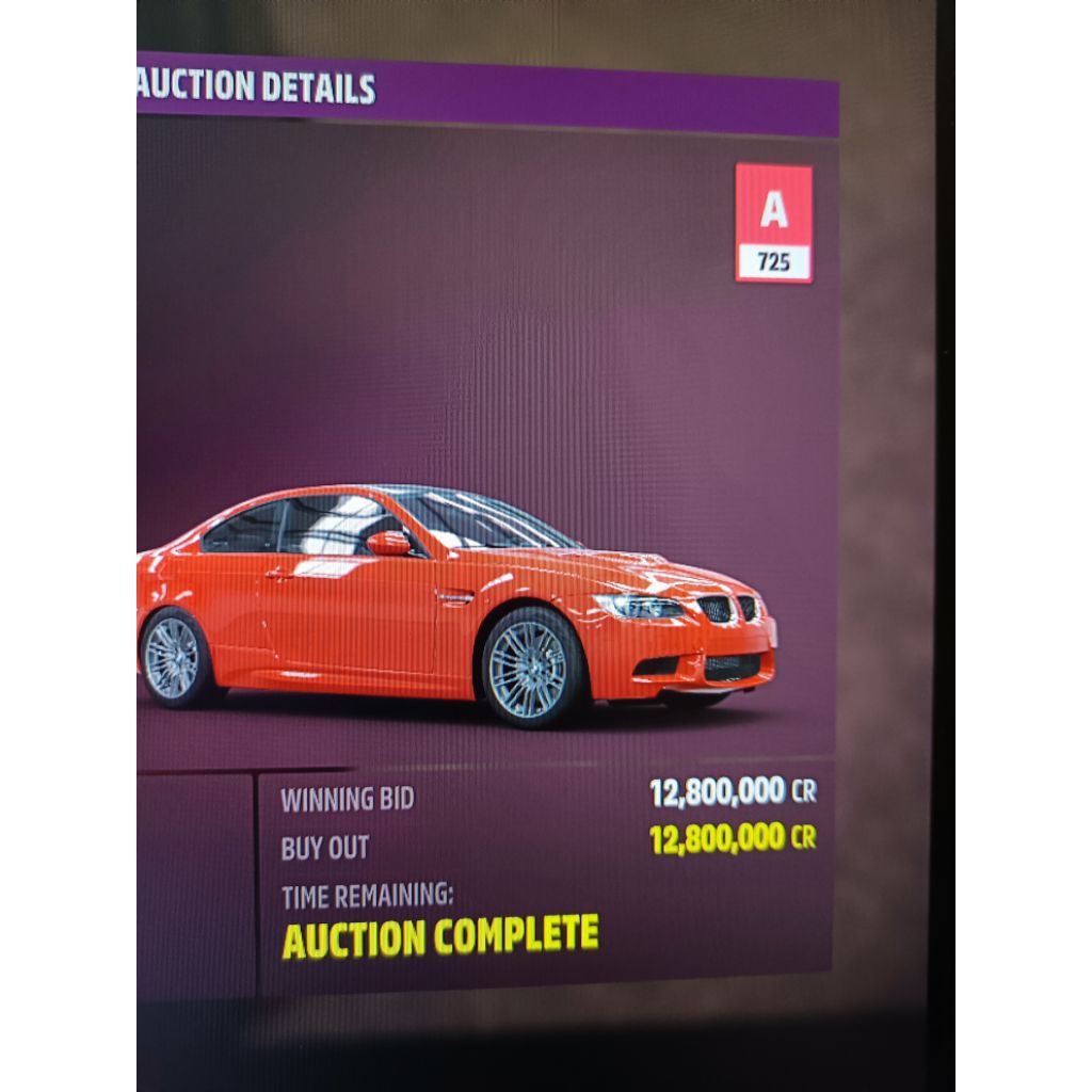 CR Forza Horizon 5 Online via Auction (PC/XBOX/PS)