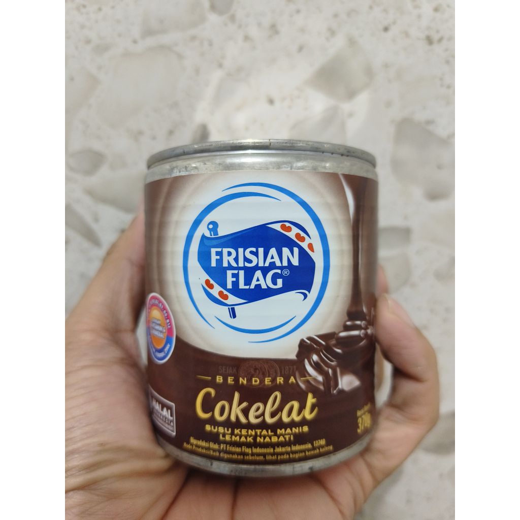 

Susu Kental Manis Cokelat Frisian Flag Kemasan Kaleng 370 Gram