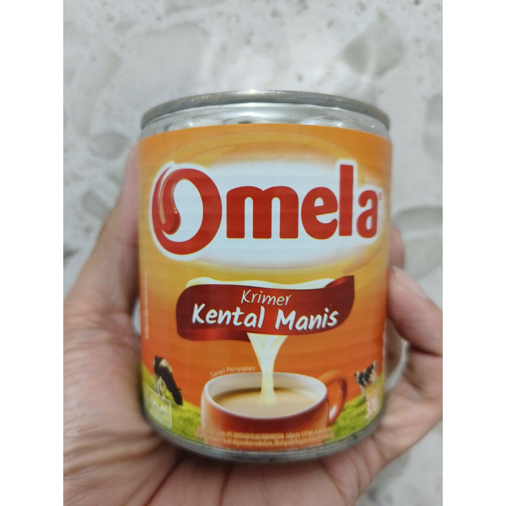

Krimer Kental Manis Omela Kemasan Kaleng 370 Gram