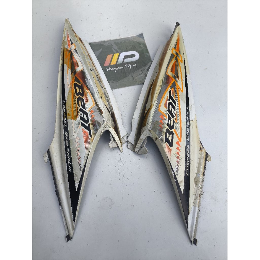 cover body belakang beat karbu original bekas