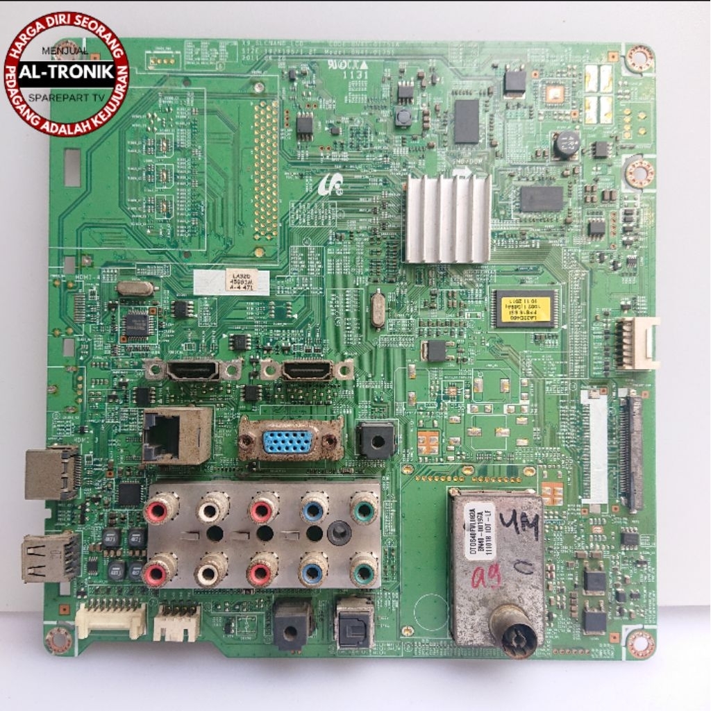 MAINBOARD TV LCD SAMSUNG 32 INCH MODEL LA32D550 MODUL MB MAIN BOARD SAMSUNG LA32D550 LA 32D550 LA32D