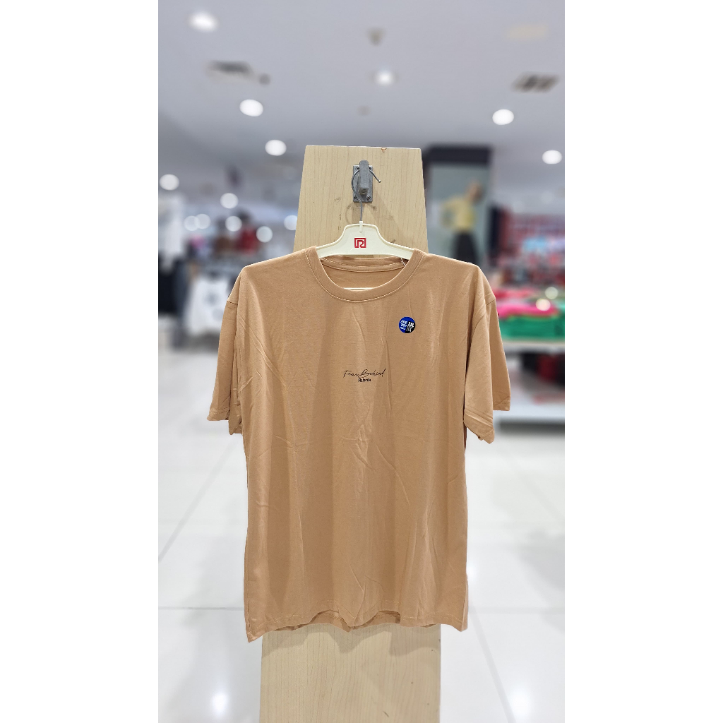 RUBRIK Kaos Oblong Atasan Pria Lengan Pendek