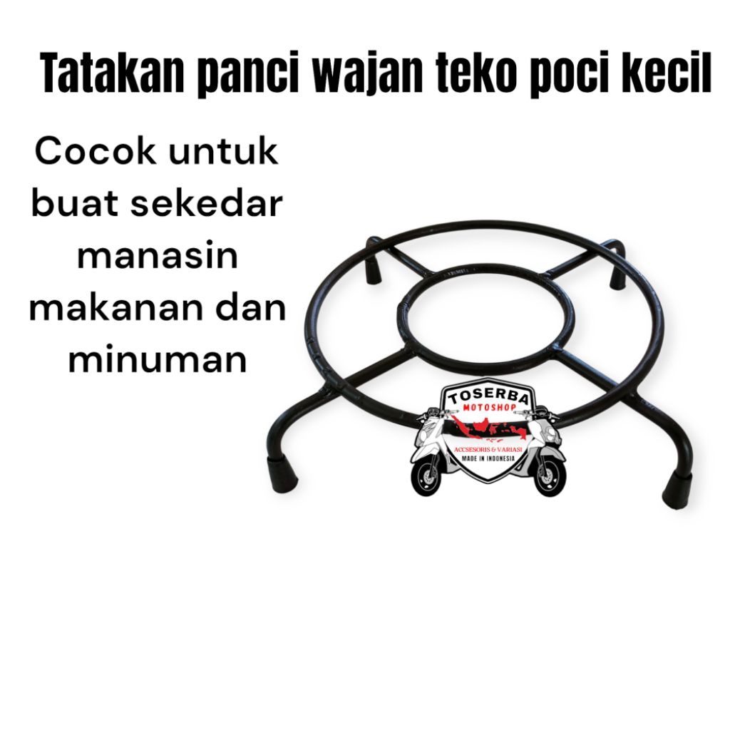 Tatakan kompor panci teko wajan poci kecil