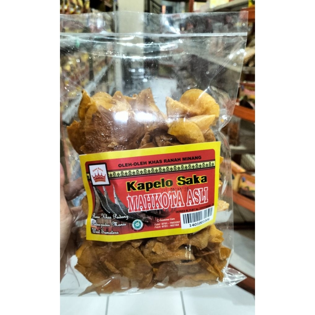 

Kapelo Saka Mahkota Asli 200gr