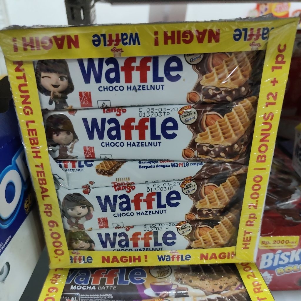 

TANGO WAFFLE BOX 12PX25G