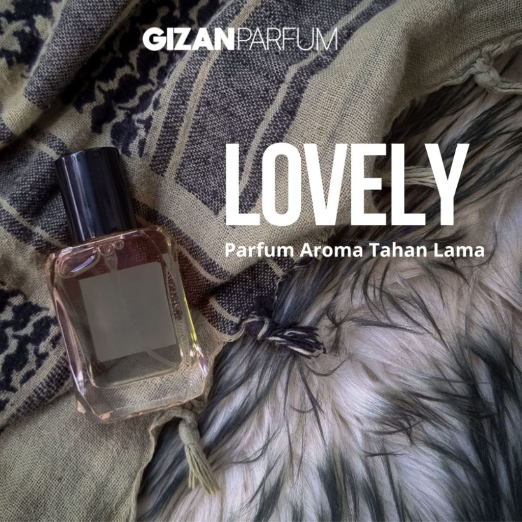 Parfum LOVELY untuk Pria Wanita Aroma Tahan Lama Spray