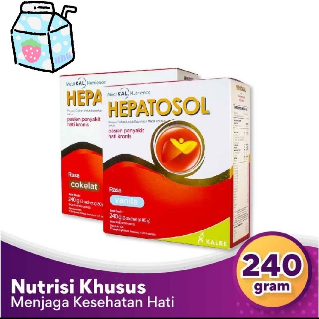 

HEPATOSOL COKLAT NUTRISI KESEHATAN HATI