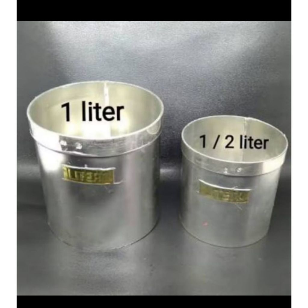 Literan Beras ukuran 1 liter dan 1/2 liter Termurah Tebal