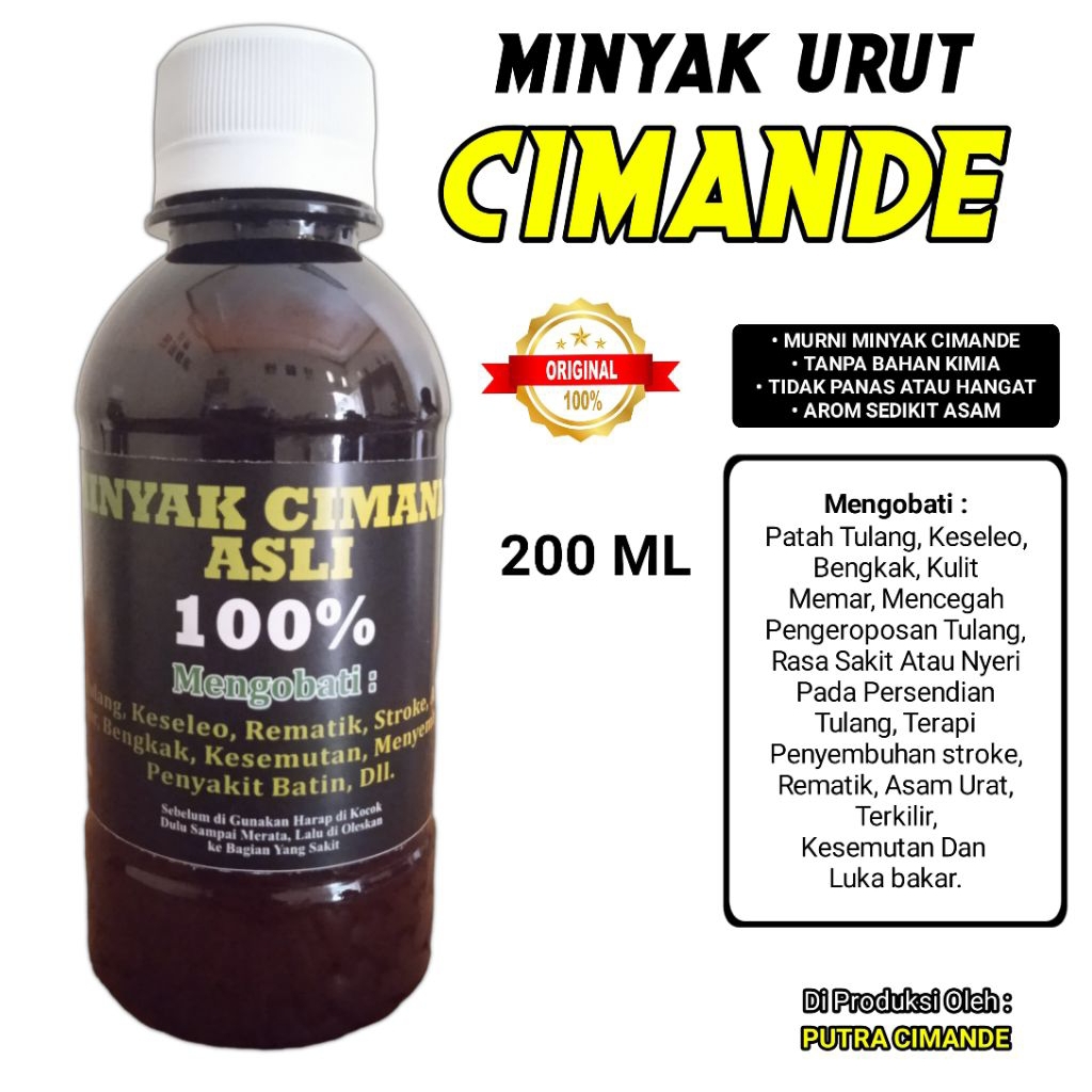 Minyak Cimande Asli / Minyak Cimande Asli Original