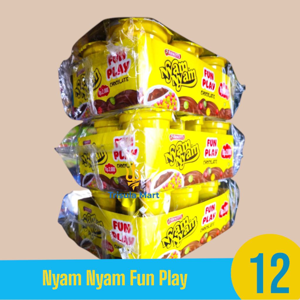 

Nyam Nyam Fun Play Isi 12 Pcs