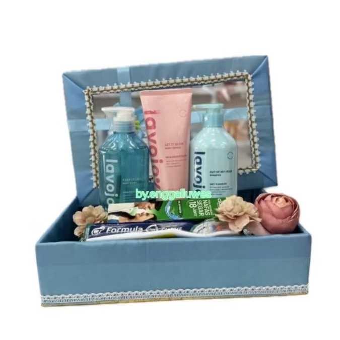 PAKET SESERAHAN MANDI LAVOJOY/PAKET HANTARAN PERNIKAHAN LAVOJOY