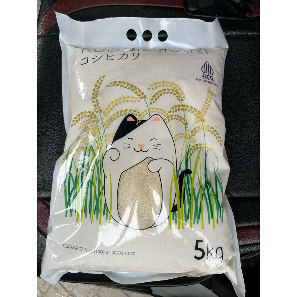 

beras japonica koshihikari @5 kg