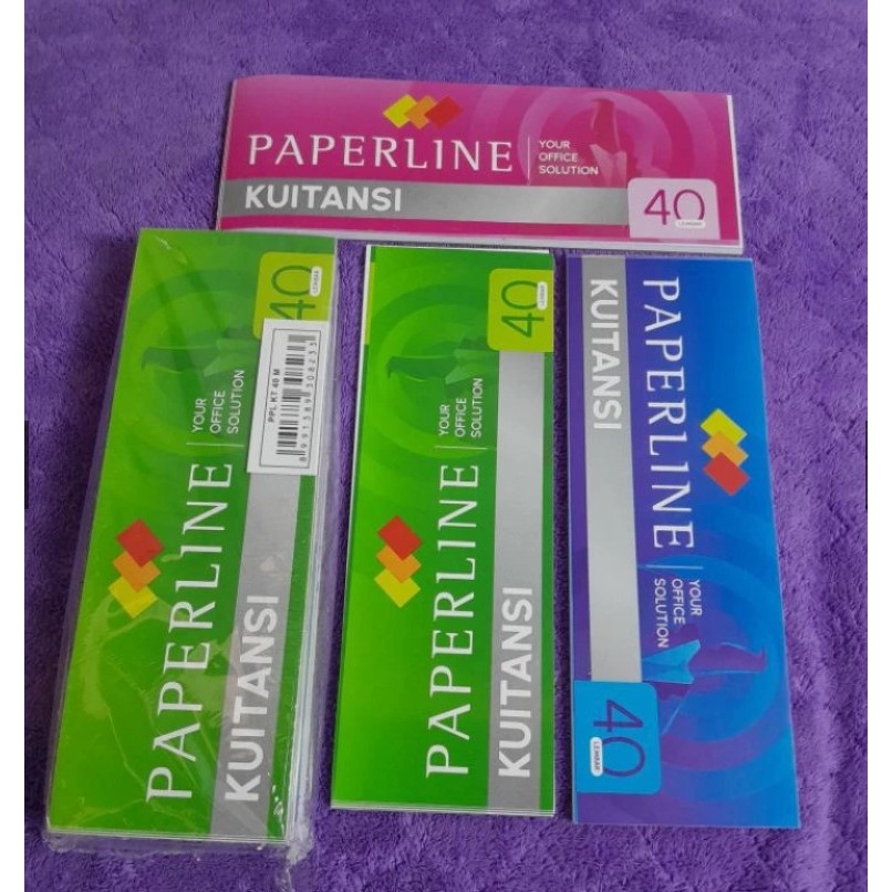 

BUKU KWITANSI PAPERLINE KT40M Mini Kecil