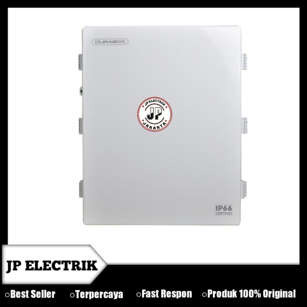 Durabox Box Panel Plastik 400x600x220mm IP66 Box Panel PVC 400x600x220 mm Include Baseplate