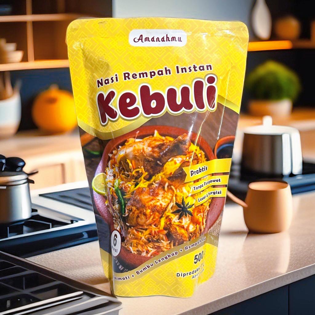 

Nasi Kebuli paket beras + bumbu instan nasi kebuli 500 gram untuk 5-6 porsi termurah