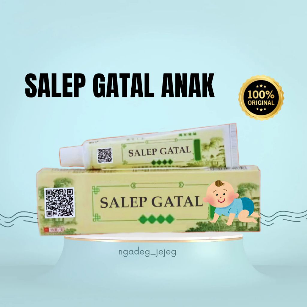 SALEP GATAL ANAK RUAM MERAH GIGITAN SERANGGA SCABIES HERPES ORIGINAL COD