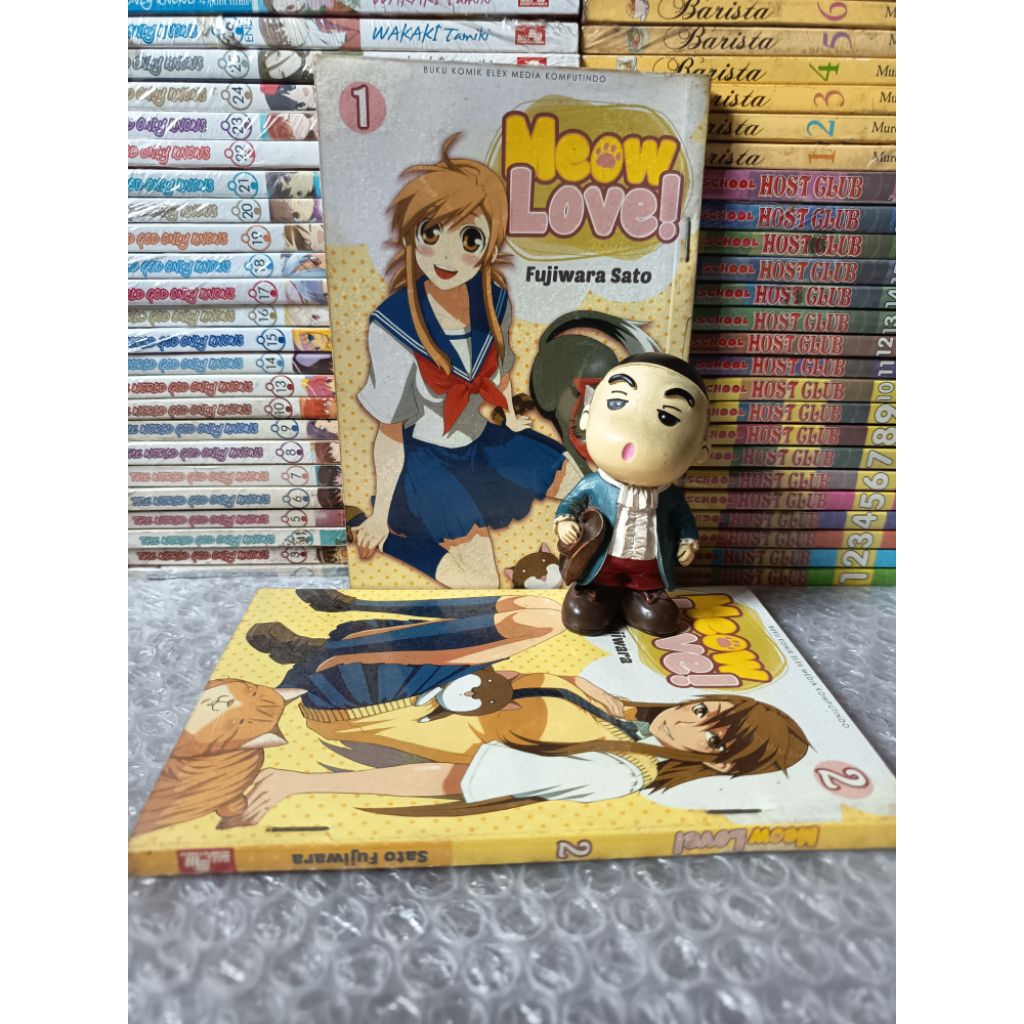 Komik Mini Seri Meow Love  1-2 on going Fujiwara Sato.