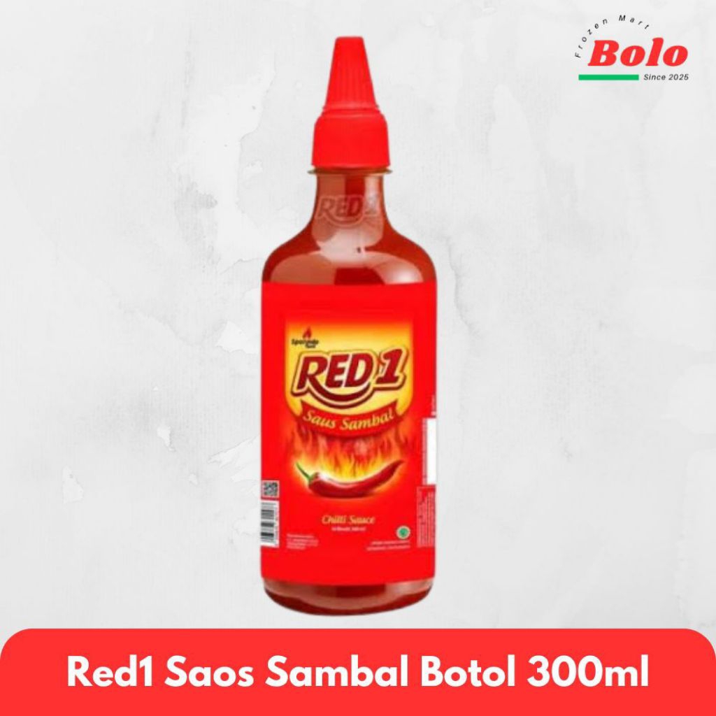 

Red1 Saos Sambal Botol ukuran 300ml