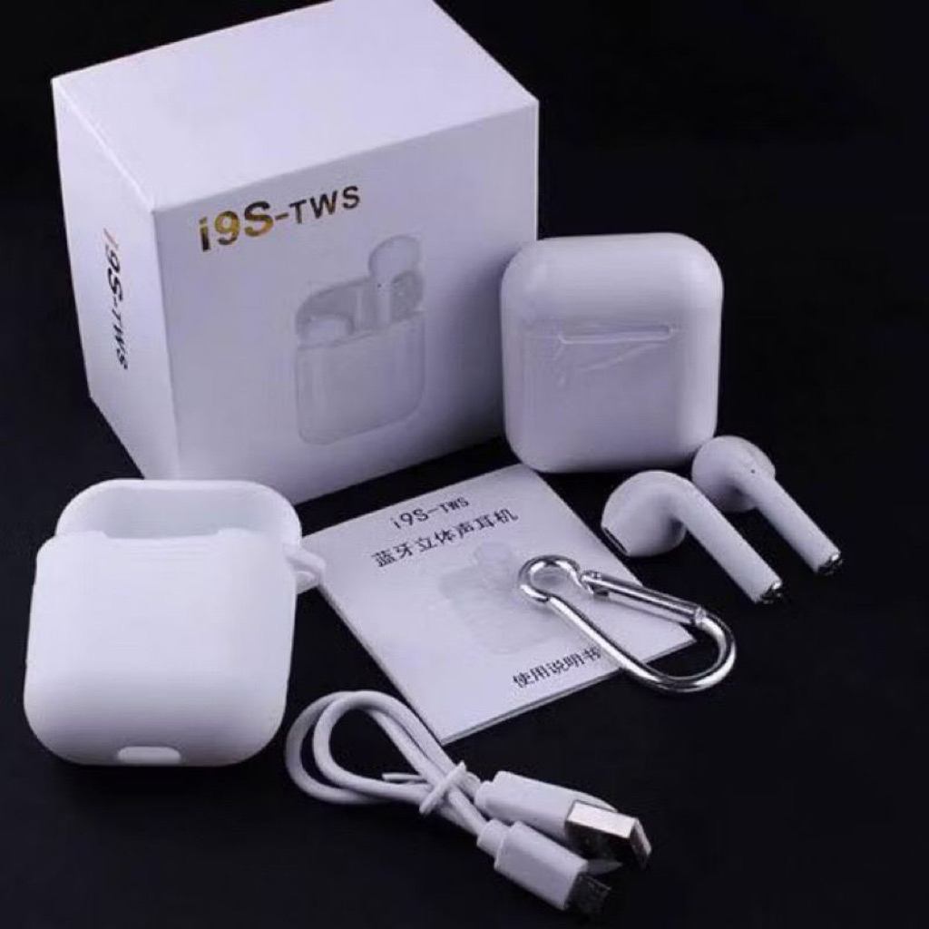 Earphones Wireles TWS i9S 5.0 Handsfree Bluetooth TWS i9S