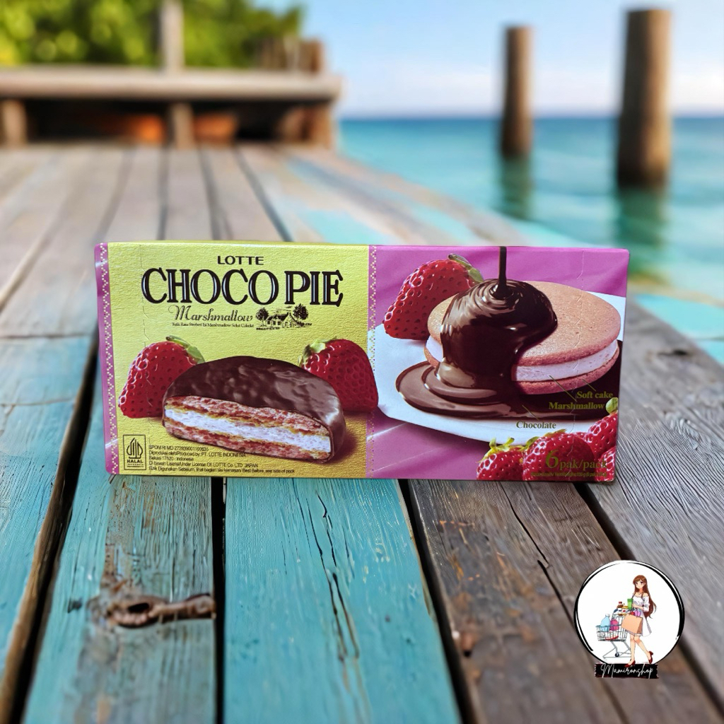 

CHOCO PIE MARSHMALLOW STRAWBERRY 28gr/bks