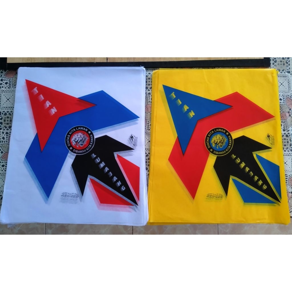 

kertas sablon 3 warna