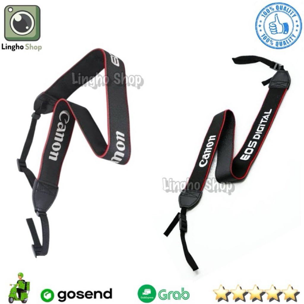 Tali Camera Canon Dslr / Strap Leher Canon