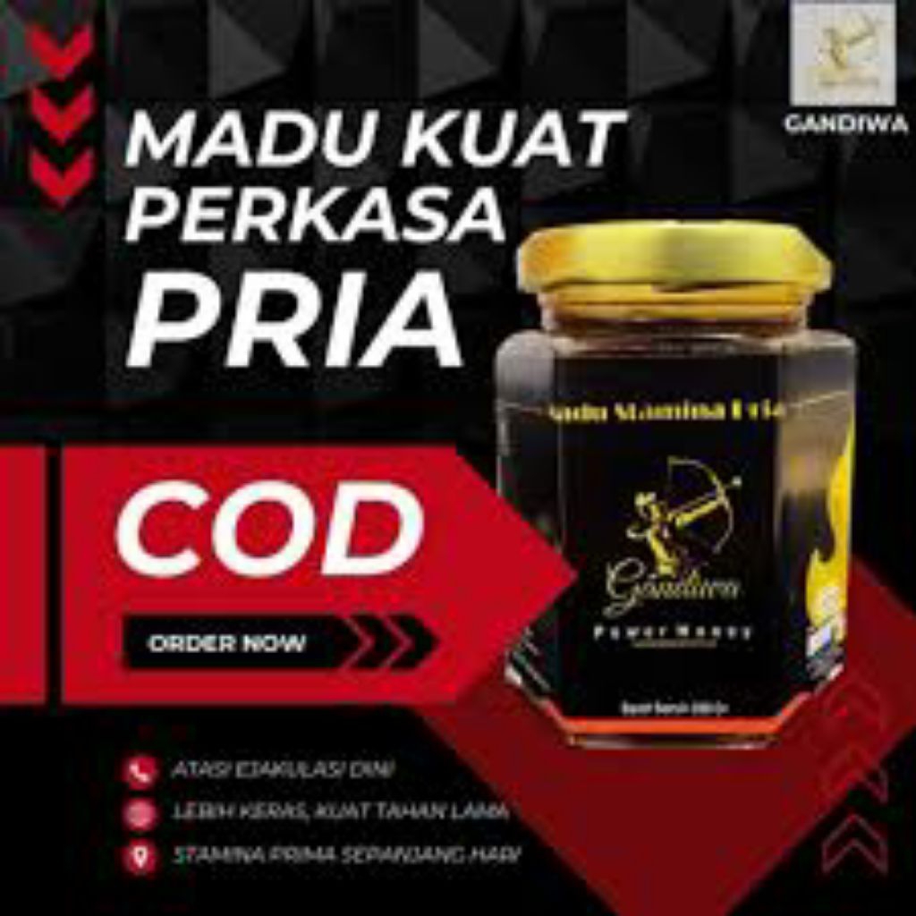 

Terlaris Dijamin Ampuh BPOM Madu Kuat Tahan Lama ORI Gandiwa Power Honey Stamina 10× Lebih Tahan Lama,Kuat,Keras 100% Original