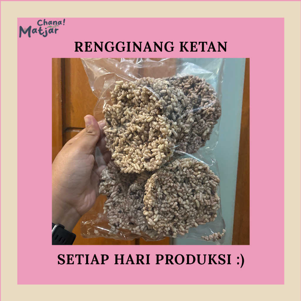 

Rengginang Ketan 1 Pack Cemilan Makanan Ringan