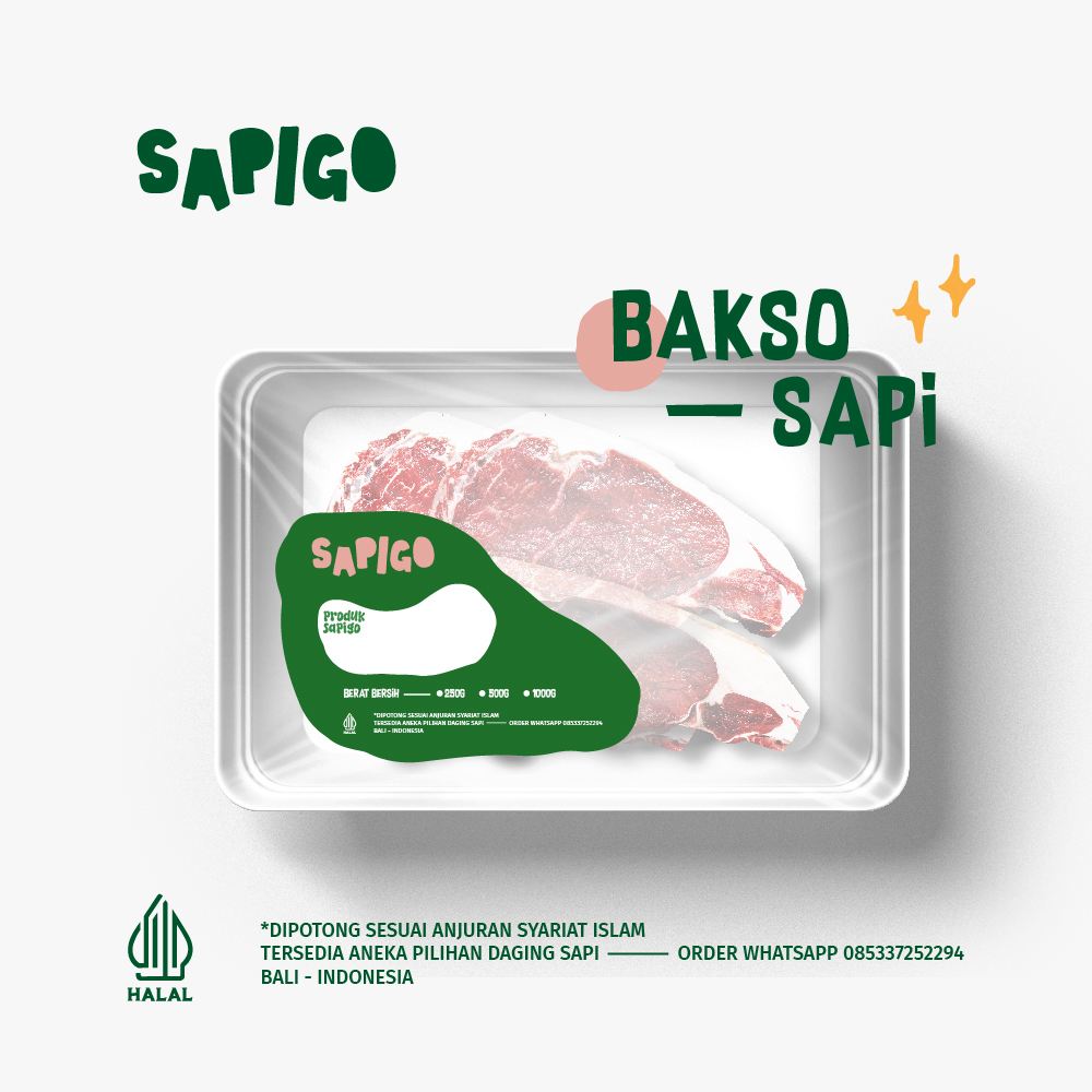 

SAPIGO - Bakso Sapi Super 250g-1kg