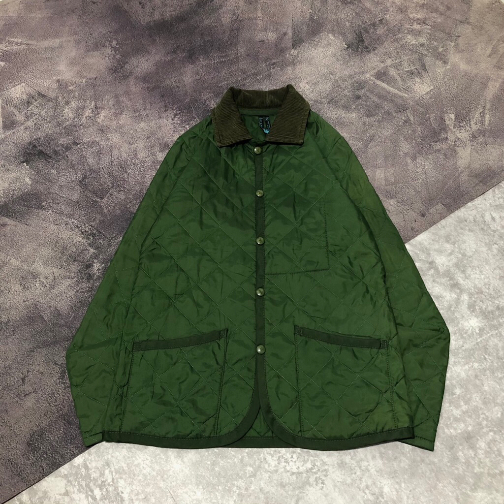 jacket barbour hijau