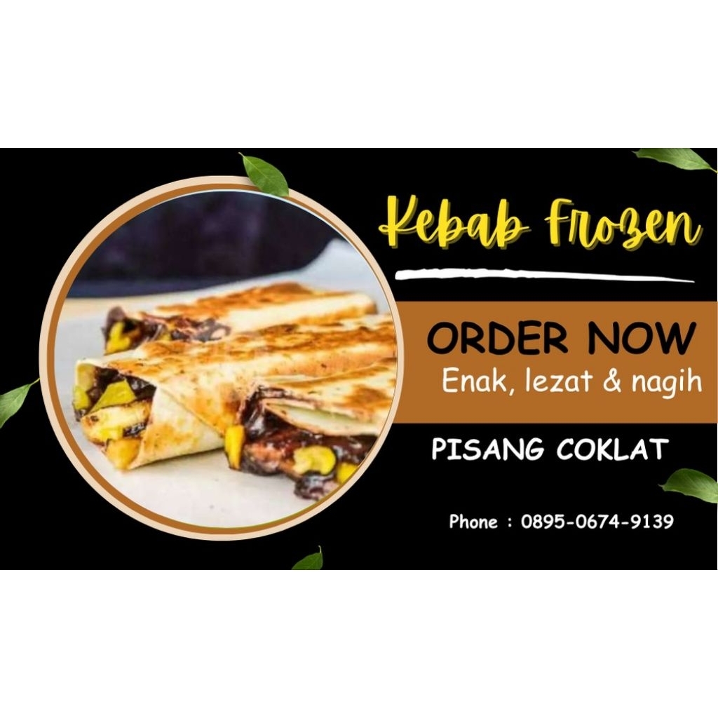 

Kebab Pisang Coklat