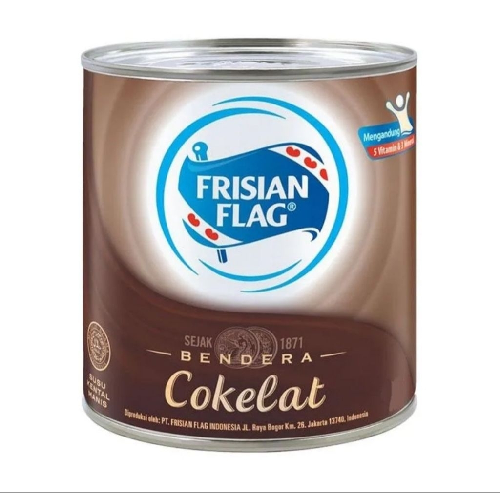 

FRISIAN FLAG COKLAT KALENG 370 GRAM
