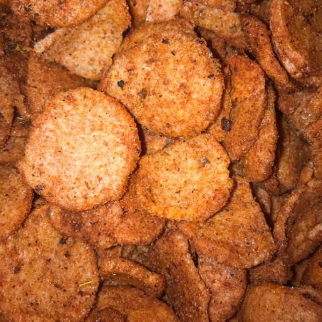 

SOSIS GORENG SOSRENG PEDAS DAUN JERUK – Renyah Gurih kemasan 200gr