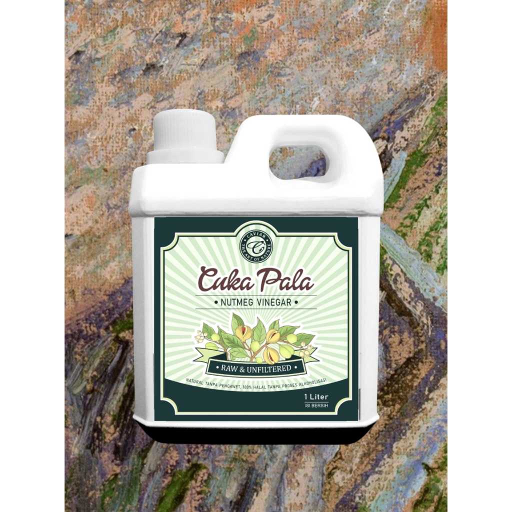 

Cuka Pala / Nutmeg Vinegar 1 L
