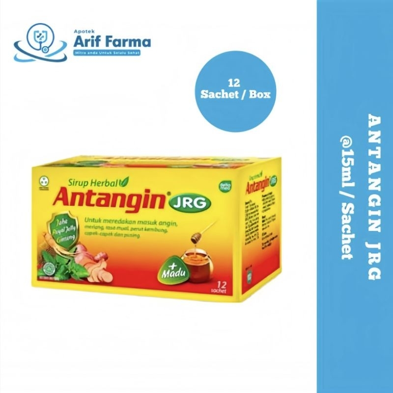

Antangin JRG Cair 1 Box Isi 12 Sachet