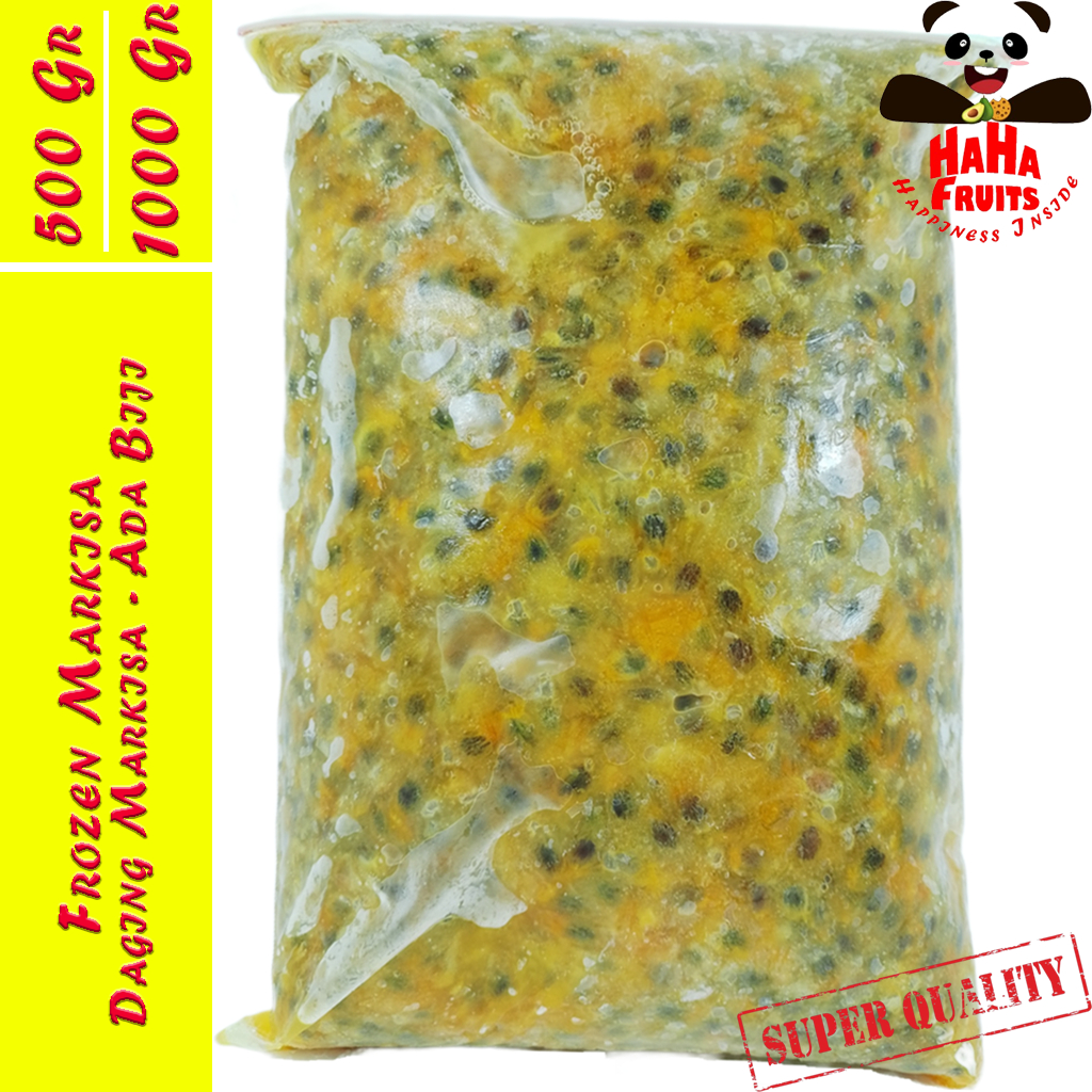 

Frozen Markisa Beku Frozen Super Daging Markisa Beku Frozen Buah Markisa Beku Biji Passion Fruit Seed Passion Fruit Seedless HaHa Fruits