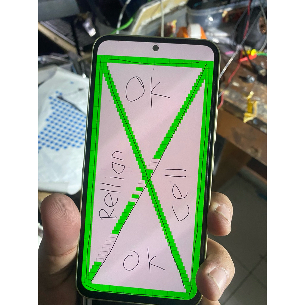 lcd samsung a54 5G ori copotan plus backdore