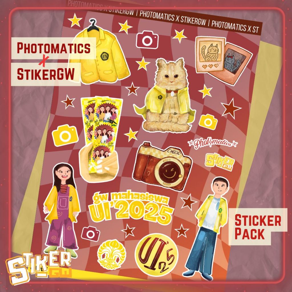 

[NEW] Sticker Pack Photomatics x StikerGW | StikerGW