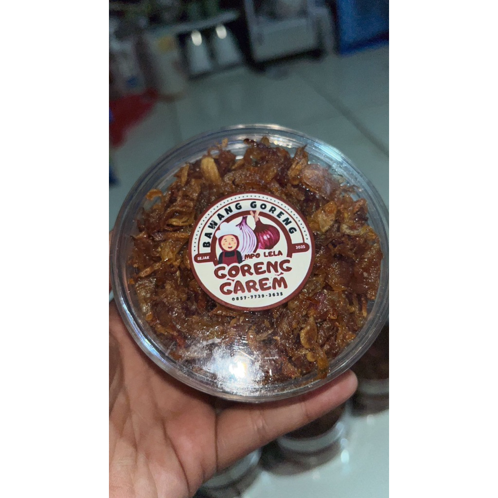 

BAWANG GORENG GAREM MPO LELA