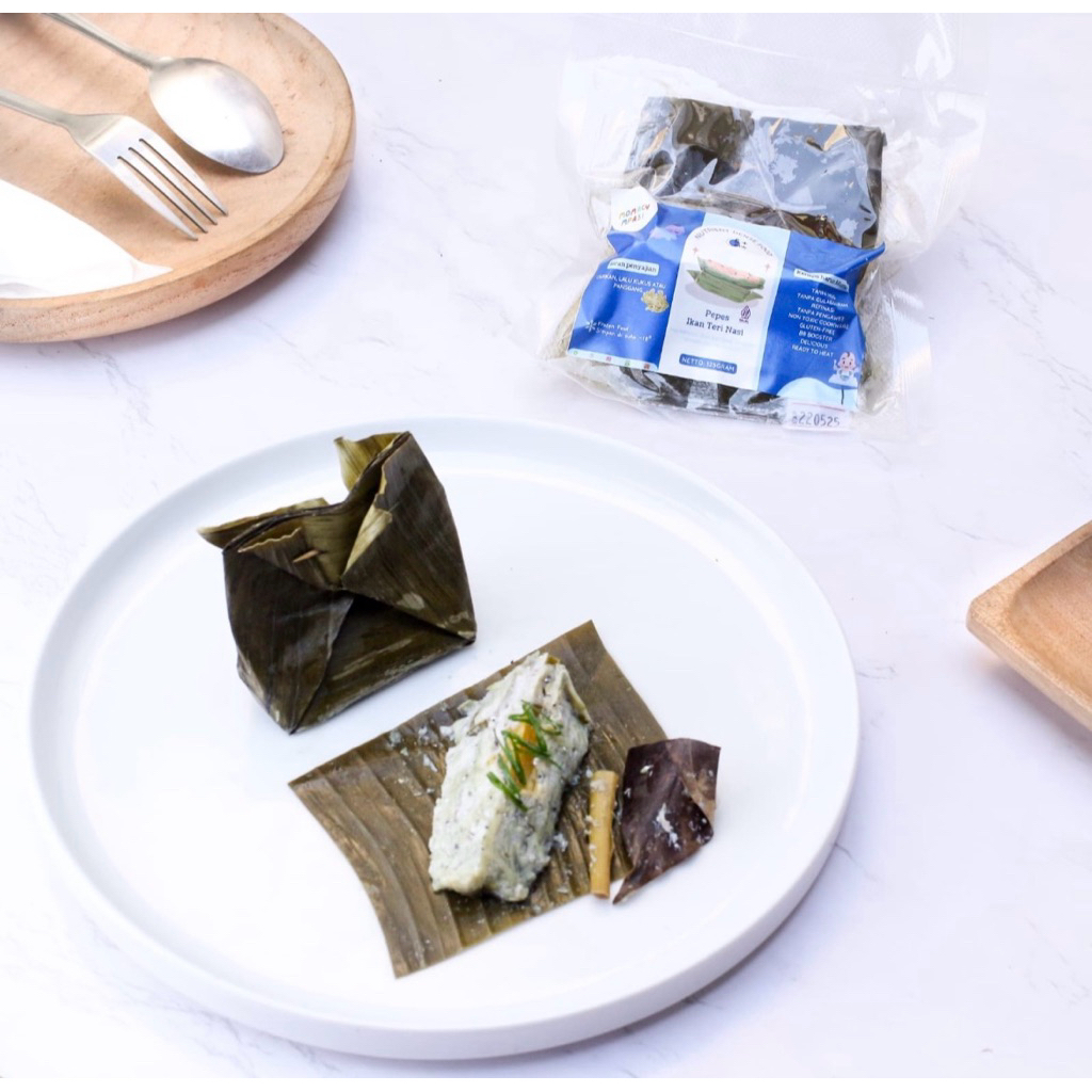 Pepes Ikan Teri Nasi-Momacy Mpasi