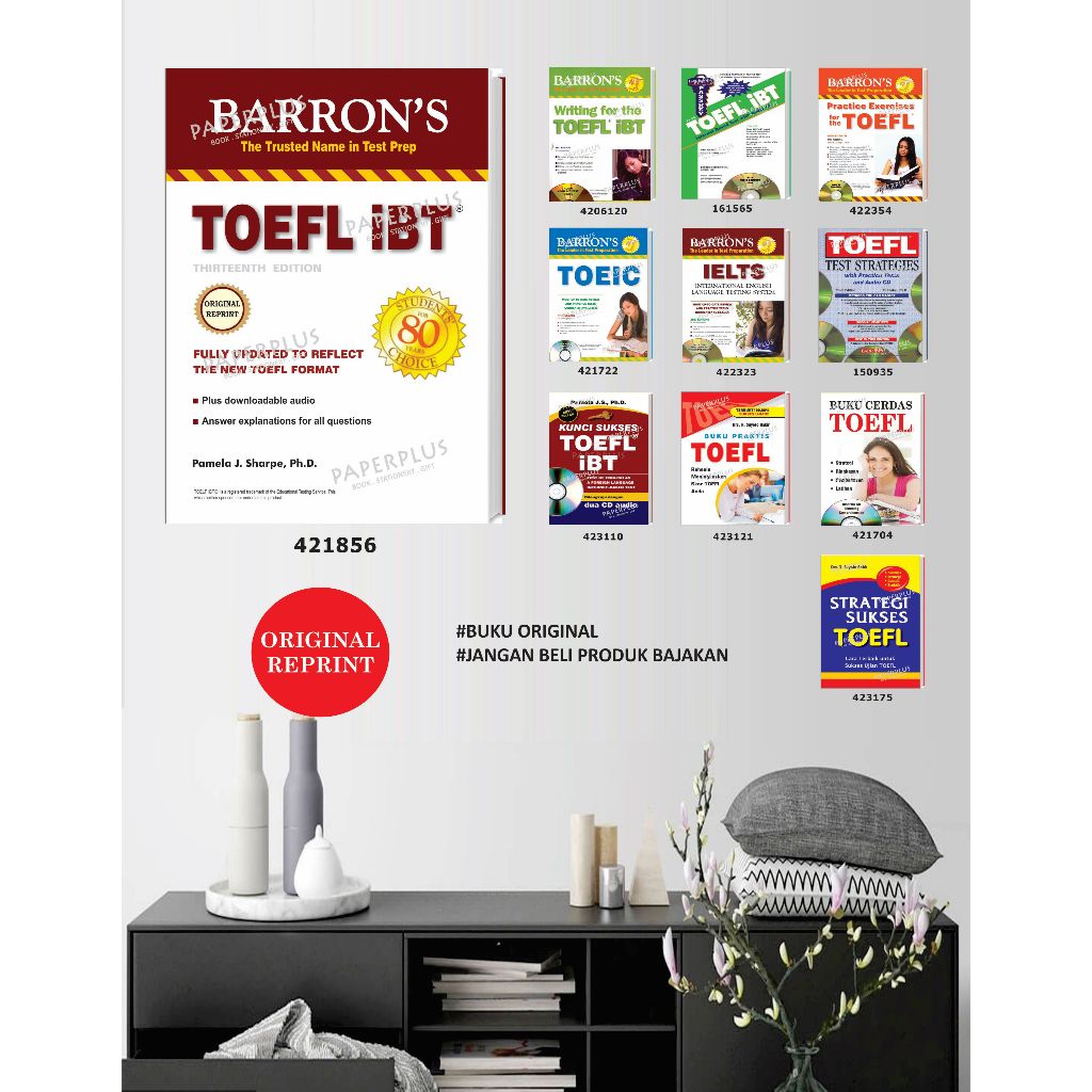 Bahasa Inggris / Barron's TOEFL IBT_A