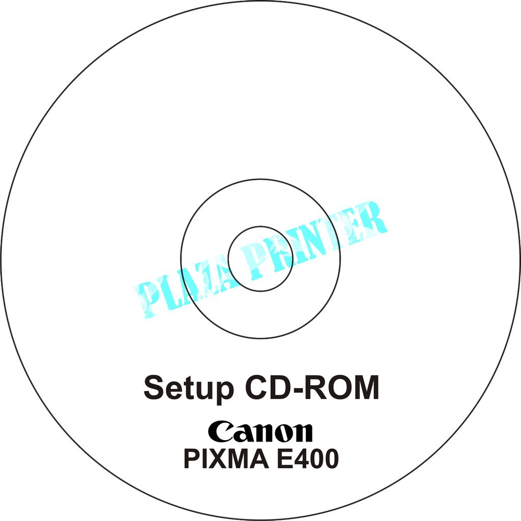 CD Driver Printer Canon Pixma E400
