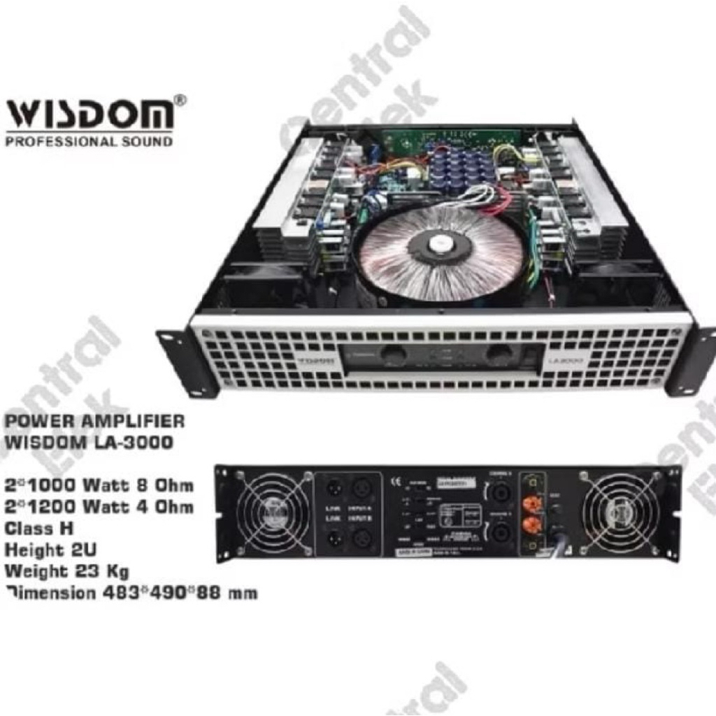 Power Ampli / Amplifier Wisdom LA3000