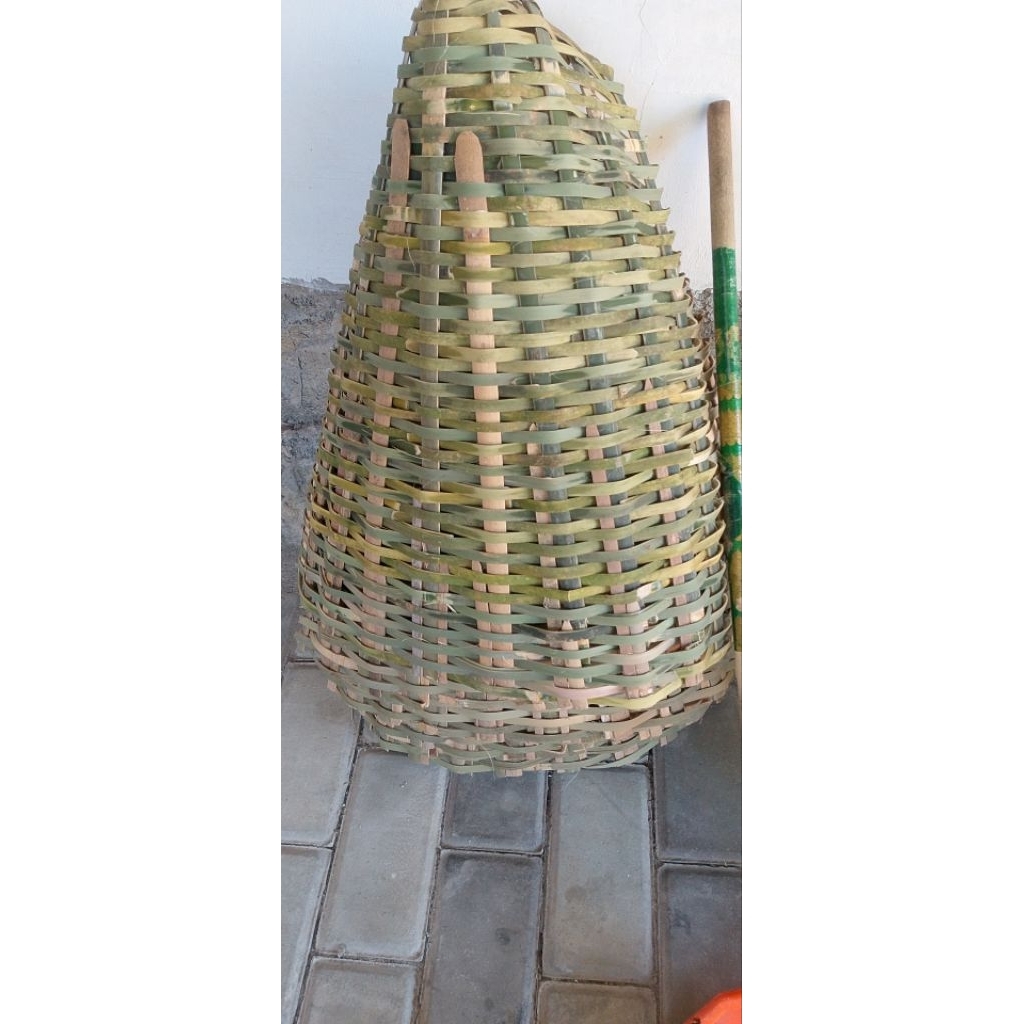 cikrak anyaman bambu natural hand made