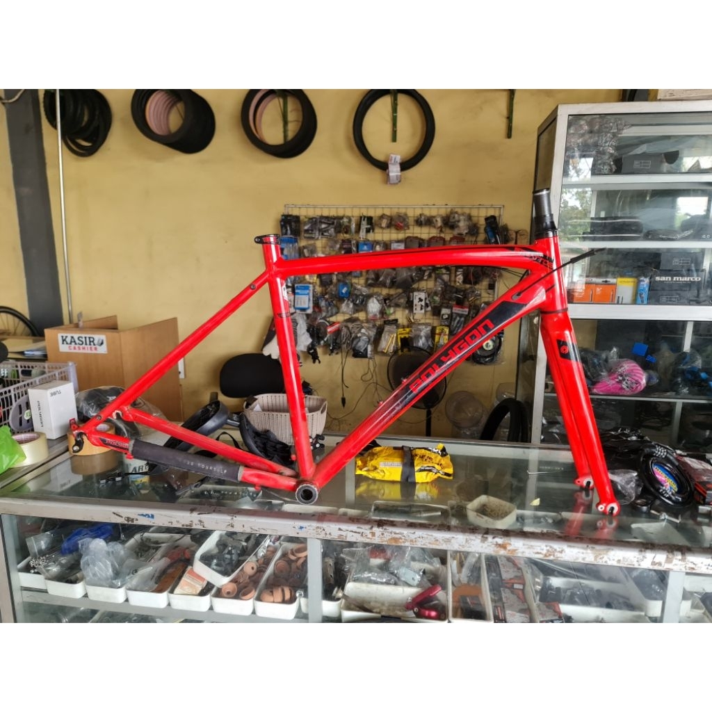 Frame set Road bike Polygon Strattos S2